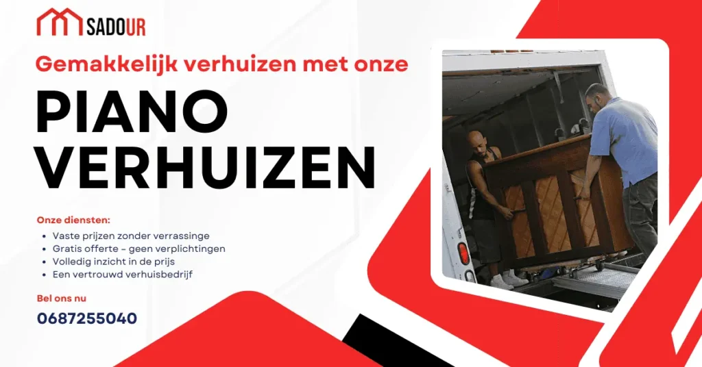 Piano verhuizen